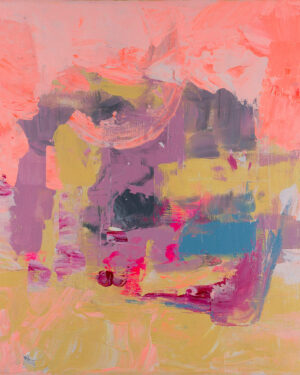 original canvas abstract circle