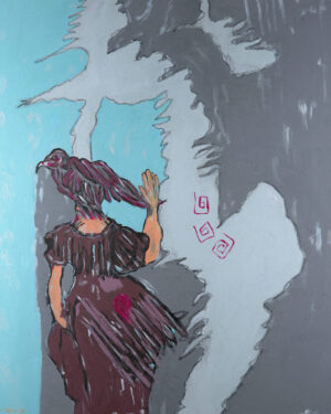 expression acrylic painting