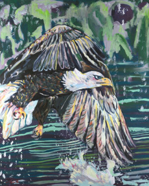 expression acrylic painting